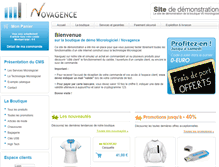 Tablet Screenshot of novagence.micrologiciel.com