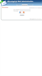 Mobile Screenshot of mailadmin.micrologiciel.com