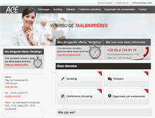 Tablet Screenshot of nl-accents-be.micrologiciel.com
